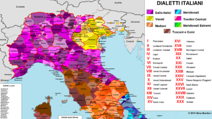 idioma na italia - dialetos