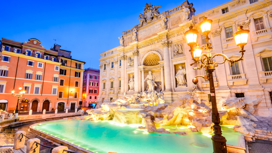 história da Fontana Di Trevi